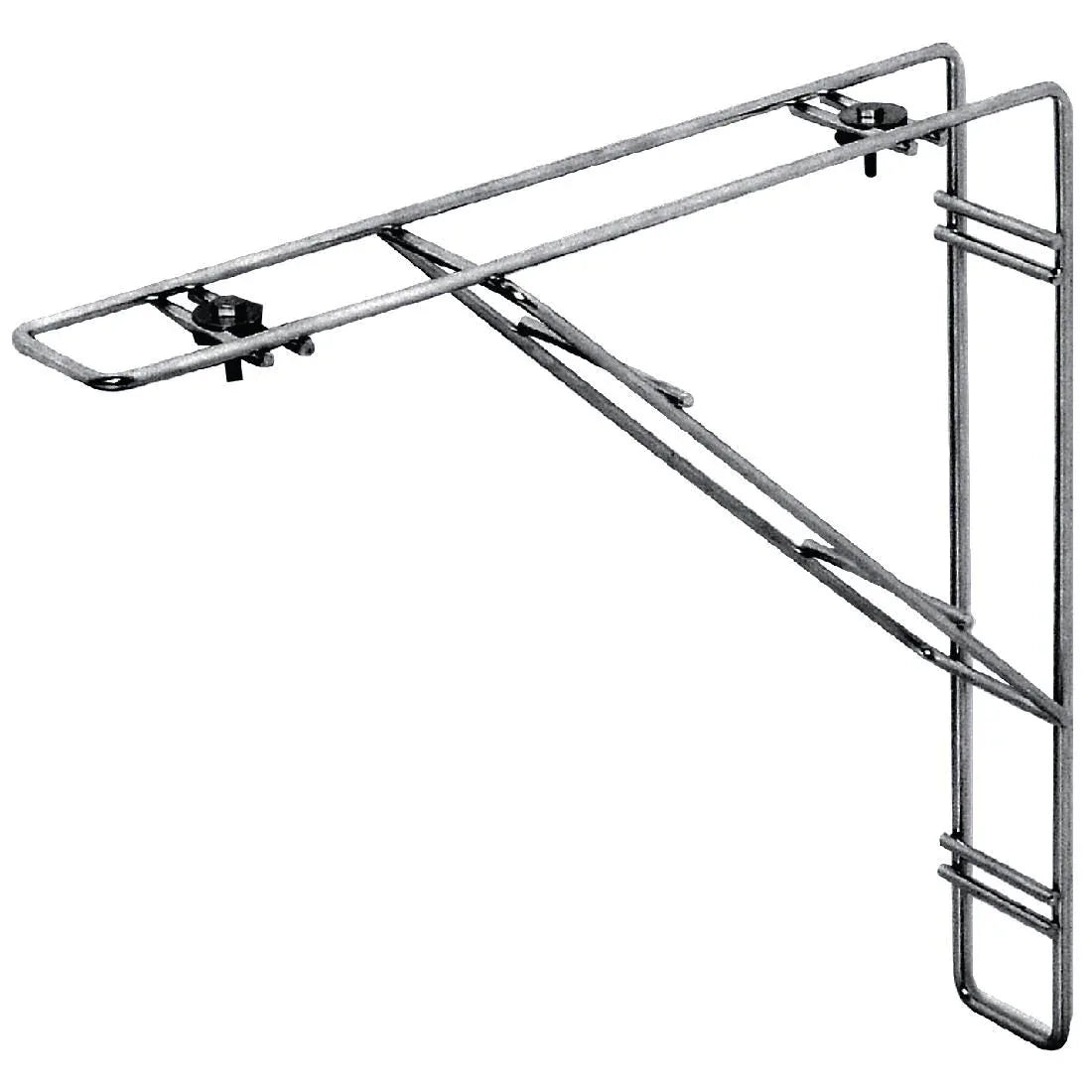 L442 Stainless Steel End Bracket (Pack of 2) - JD Catering Equipment Solutions Ltd