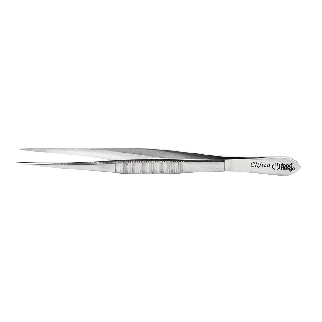 CC161 Stainless Steel Fine Tip Micro Tweezers 130mm - JD Catering Equipment Solutions Ltd