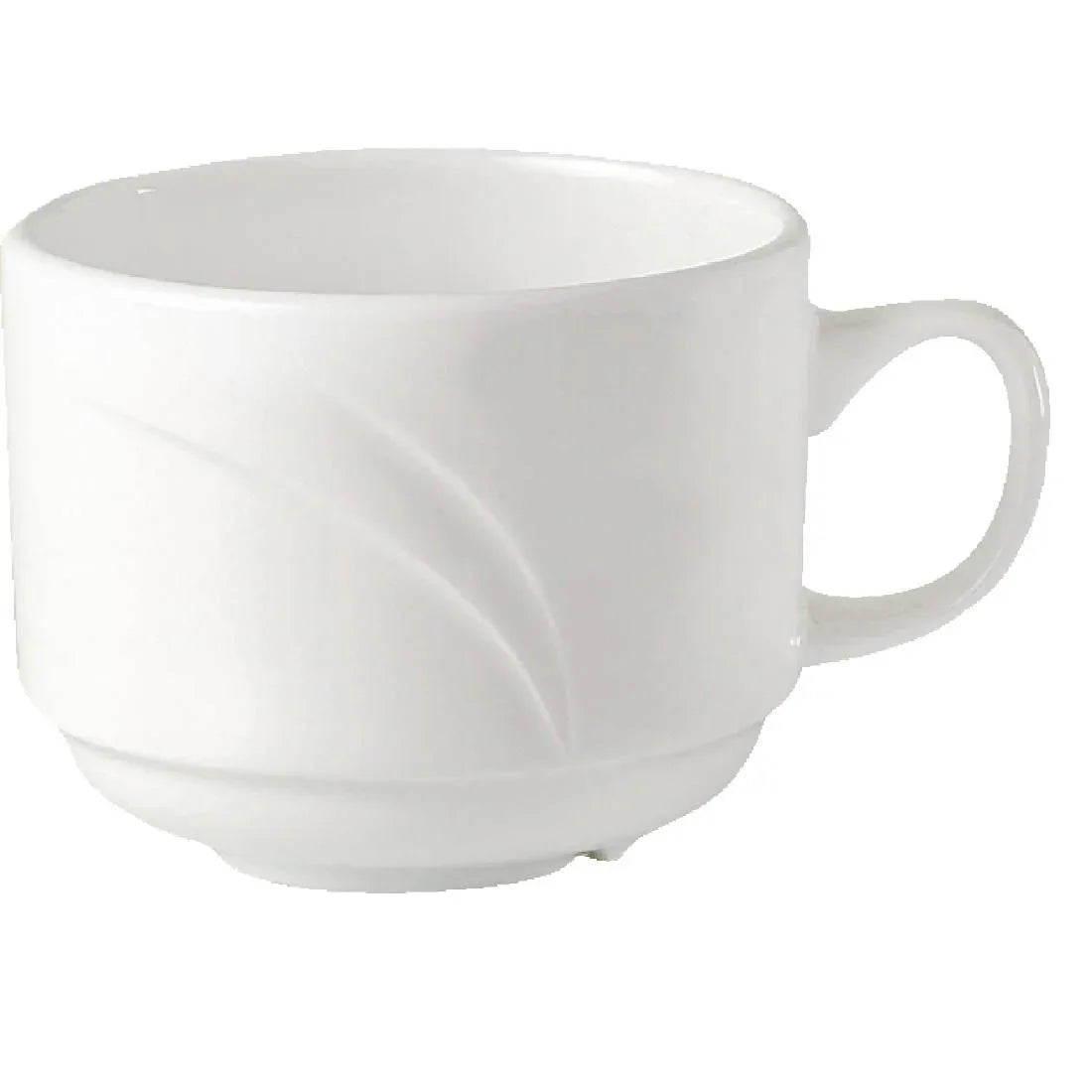 V8790 Steelite Alvo Stacking Cups 200ml (Pack of 36) - JD Catering Equipment Solutions Ltd