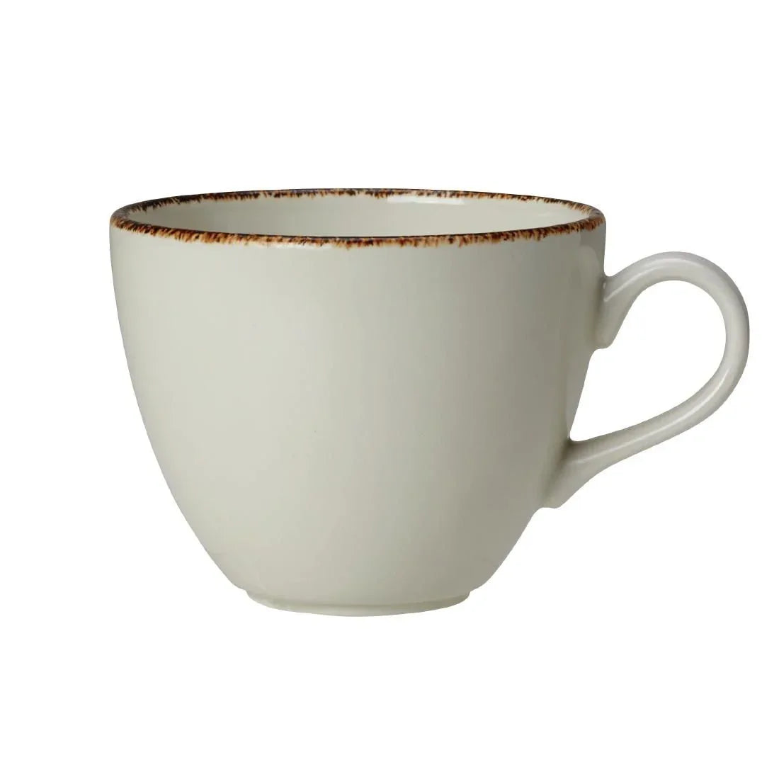 VV770 Steelite Brown Dapple Cups 350ml (Pack of 24) - JD Catering Equipment Solutions Ltd