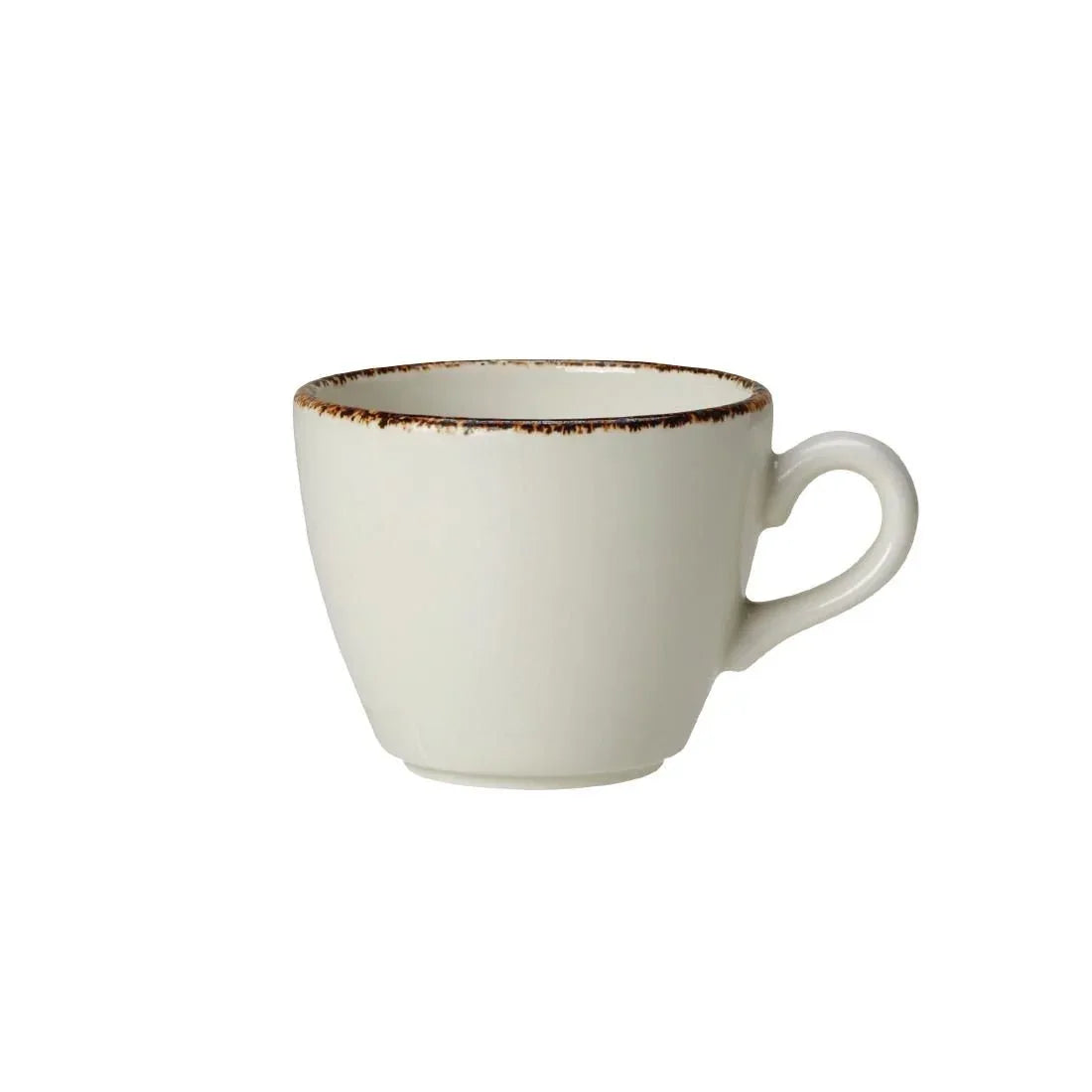 VV774 Steelite Brown Dapple Cups 85ml (Pack of 12) - JD Catering Equipment Solutions Ltd
