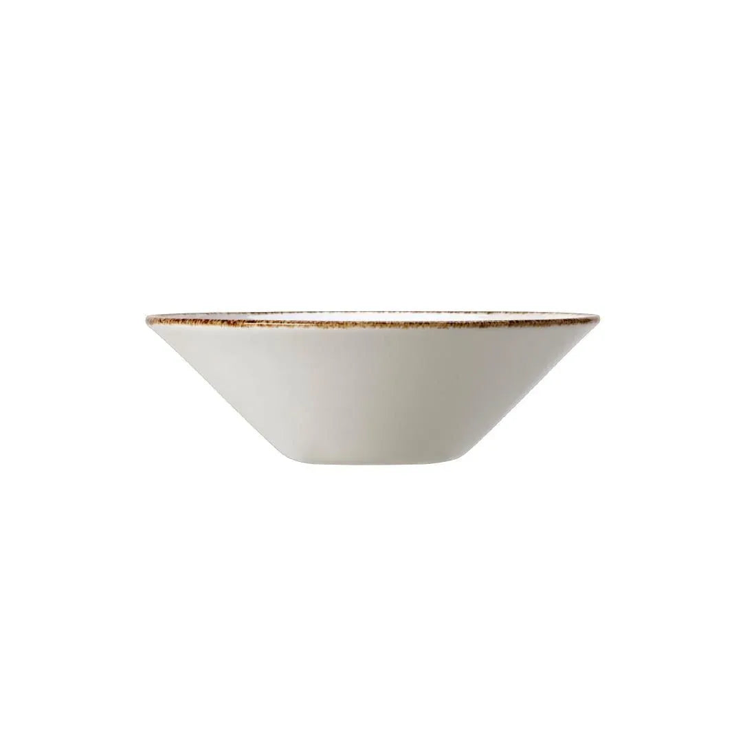 VV790 Steelite Brown Dapple Essence Bowl 202.5mm (Pack of 24) - JD Catering Equipment Solutions Ltd