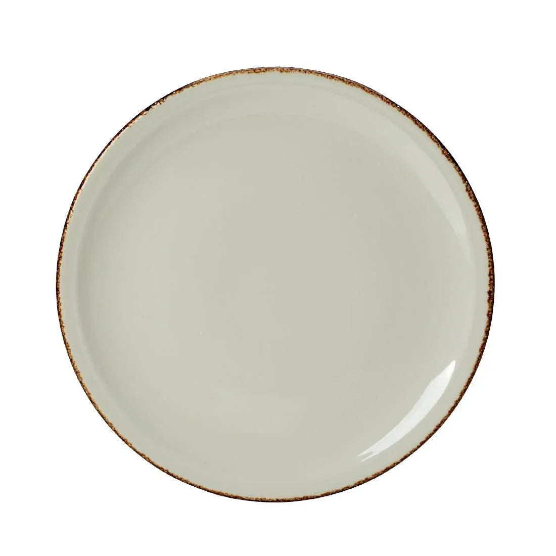 VV766 Steelite Brown Dapple Pizza Plate 315mm (Pack of 6) - JD Catering Equipment Solutions Ltd