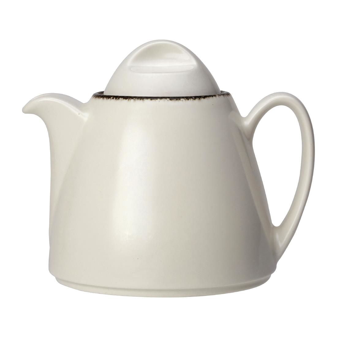 VV1348 Steelite Charcoal Dapple Beverage Pots 12oz 350ml (Pack of 6)