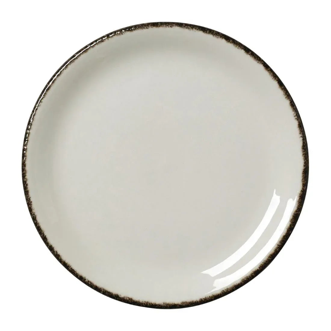VV1334 Steelite Charcoal Dapple Coupe Plates 152mm (Pack of 36) - JD Catering Equipment Solutions Ltd