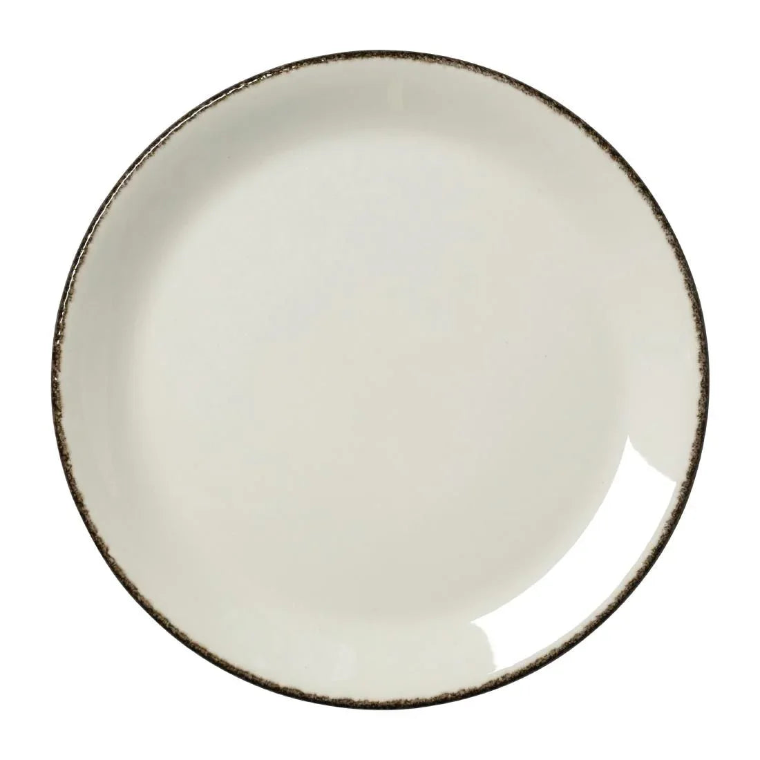 VV1325 Steelite Charcoal Dapple Coupe Plates 230mm (Pack of 24) - JD Catering Equipment Solutions Ltd