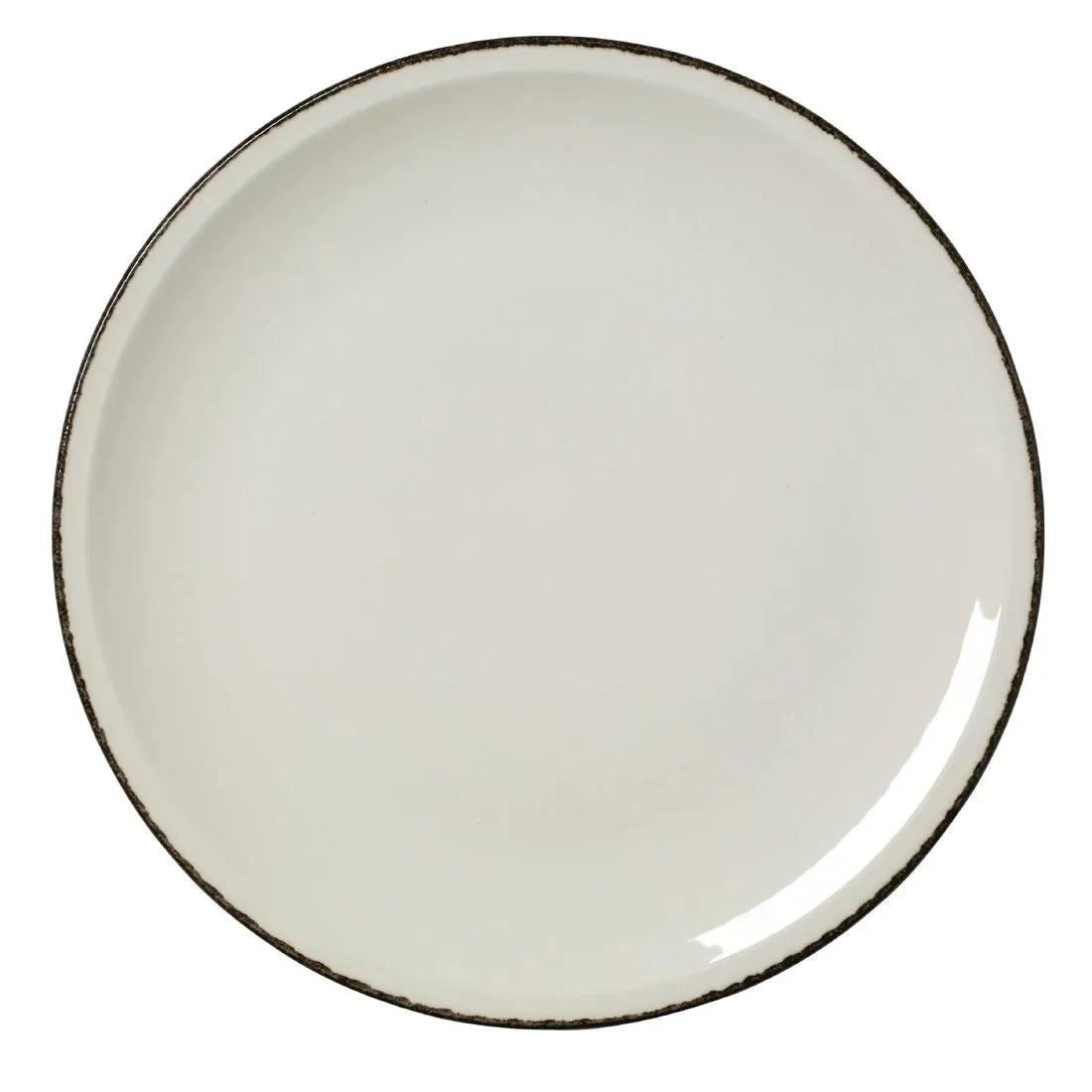 VV1342 Steelite Charcoal Dapple Pizza Plates 315mm (Pack of 6) - JD Catering Equipment Solutions Ltd