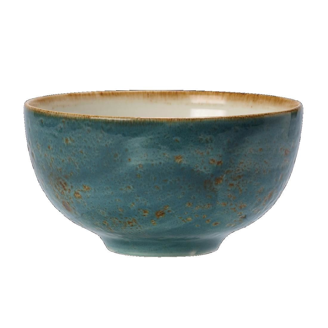V021 Steelite Craft Blue Chinese Bowls 127mm (Pack of 12)