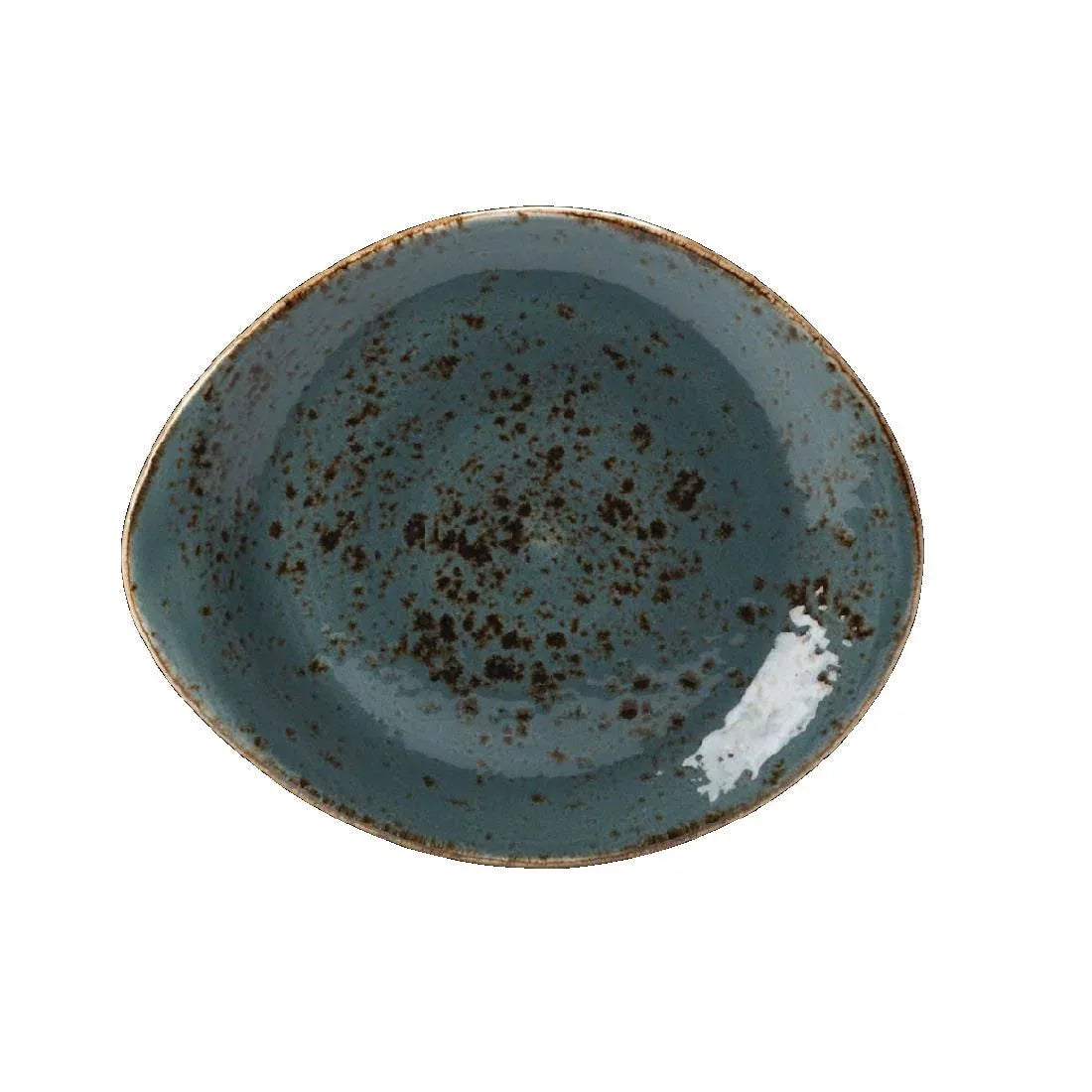 V007 Steelite Craft Blue Freestyle Plates 255mm (Pack of 12) - JD Catering Equipment Solutions Ltd