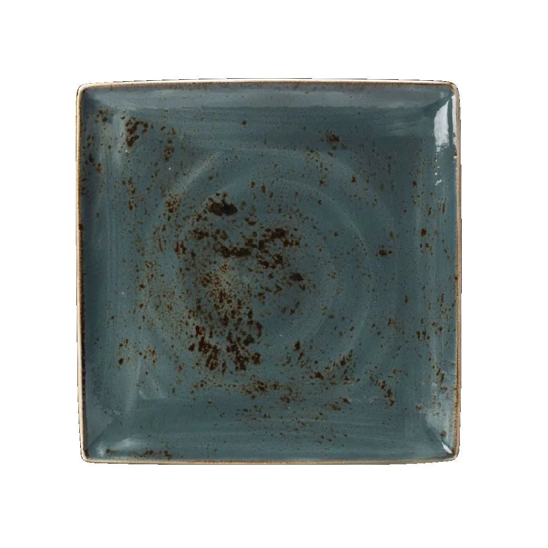 V013 Steelite Craft Blue Square Platters 270mm (Pack of 6) - JD Catering Equipment Solutions Ltd