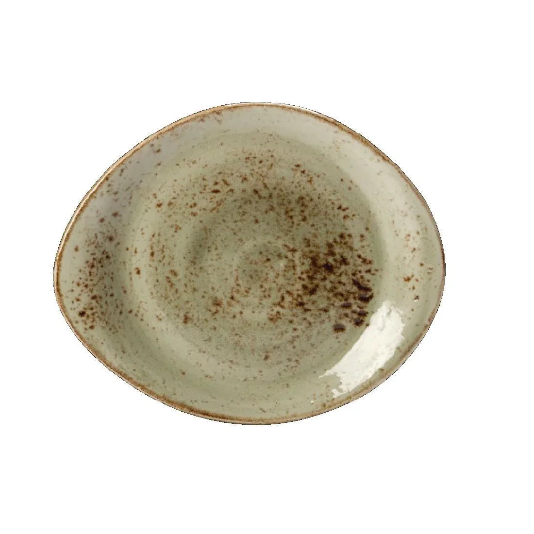 V048 Steelite Craft Green Freestyle Plates 255mm (Pack of 12) - JD Catering Equipment Solutions Ltd