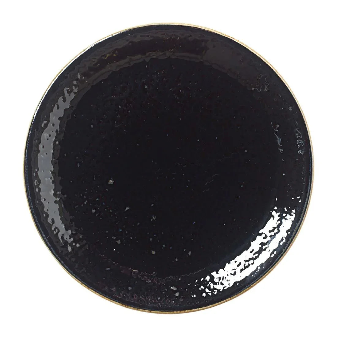VV1028 Steelite Craft Liquorice Coupe Plates 203mm (Pack of 24) - JD Catering Equipment Solutions Ltd