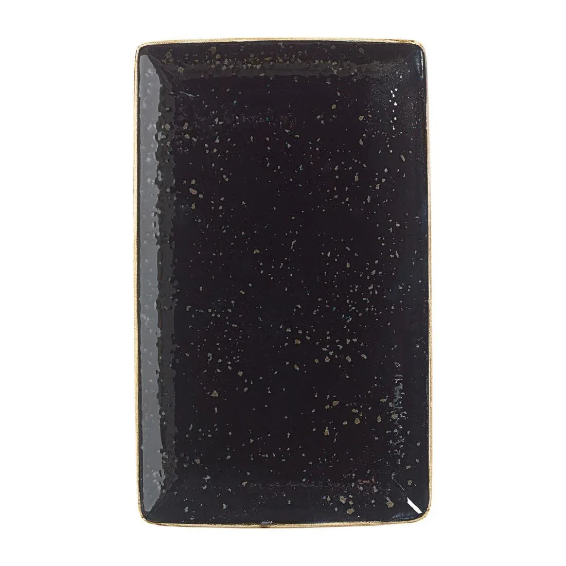 VV1037 Steelite Craft Liquorice Rectangular Plates 168 x 270mm (Pack of 6) - JD Catering Equipment Solutions Ltd