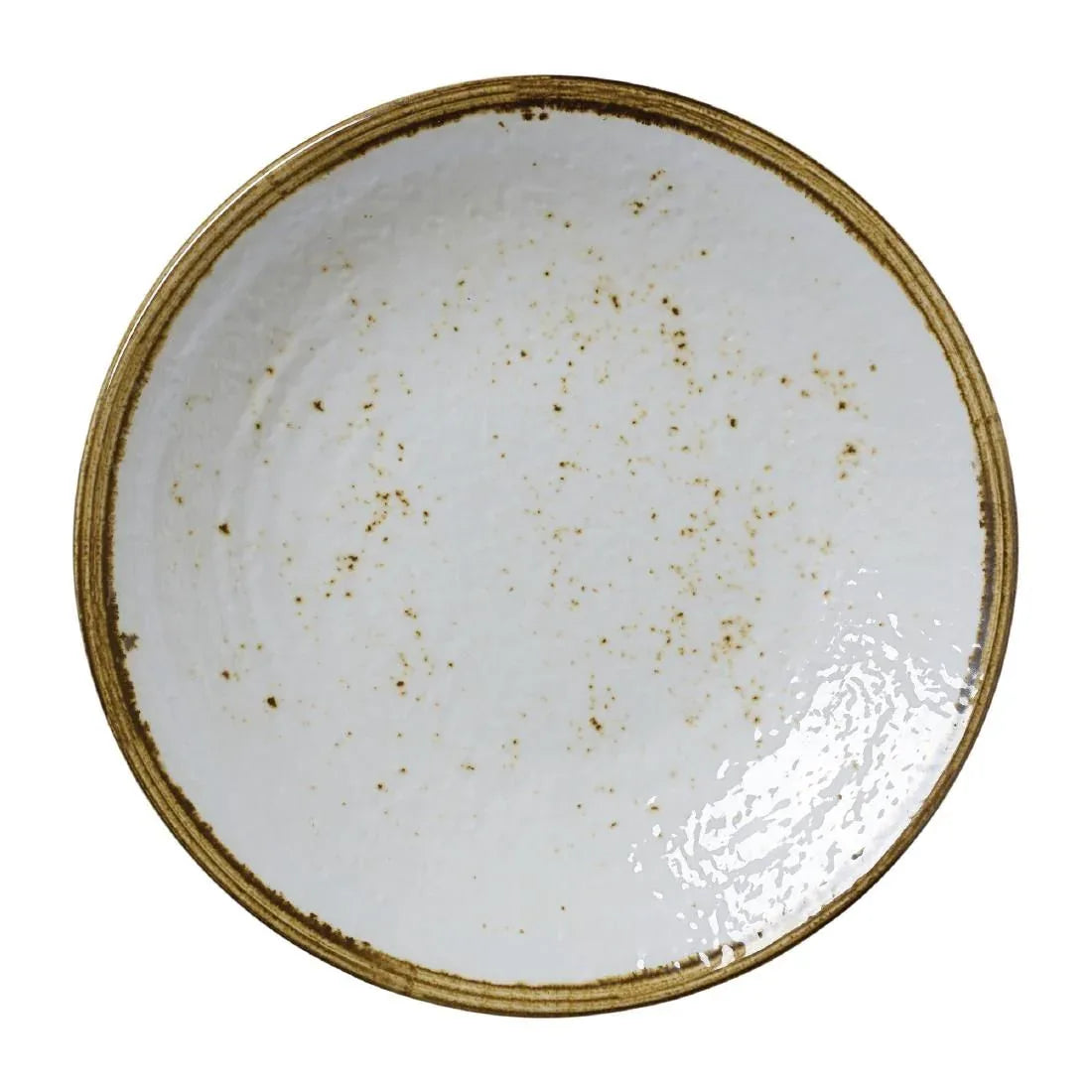 VV1076 Steelite Craft Melamine Coupe Plates White 254mm (Pack of 6) - JD Catering Equipment Solutions Ltd