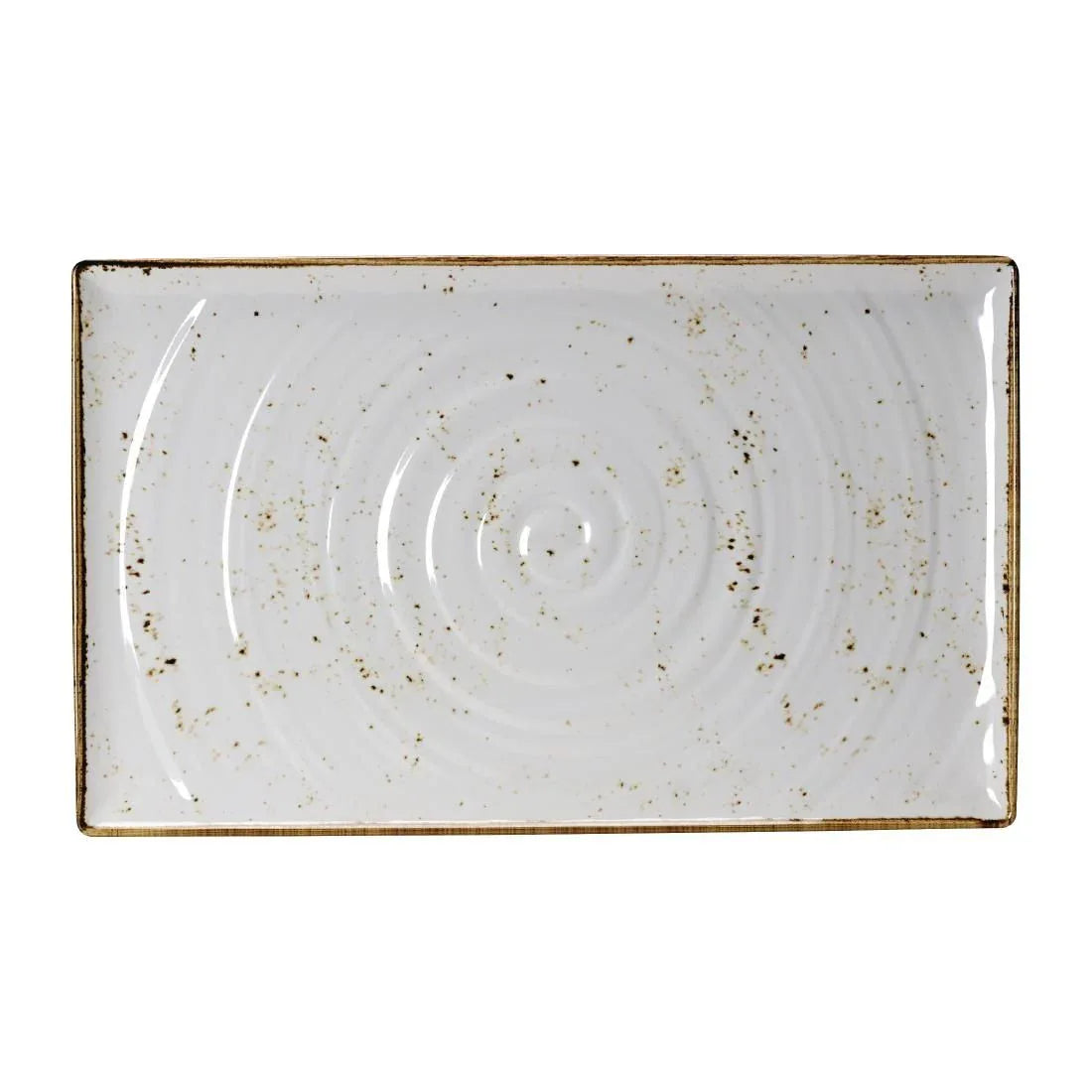 VV457 Steelite Craft Melamine Rectangular Platter White GN 1/1 - JD Catering Equipment Solutions Ltd