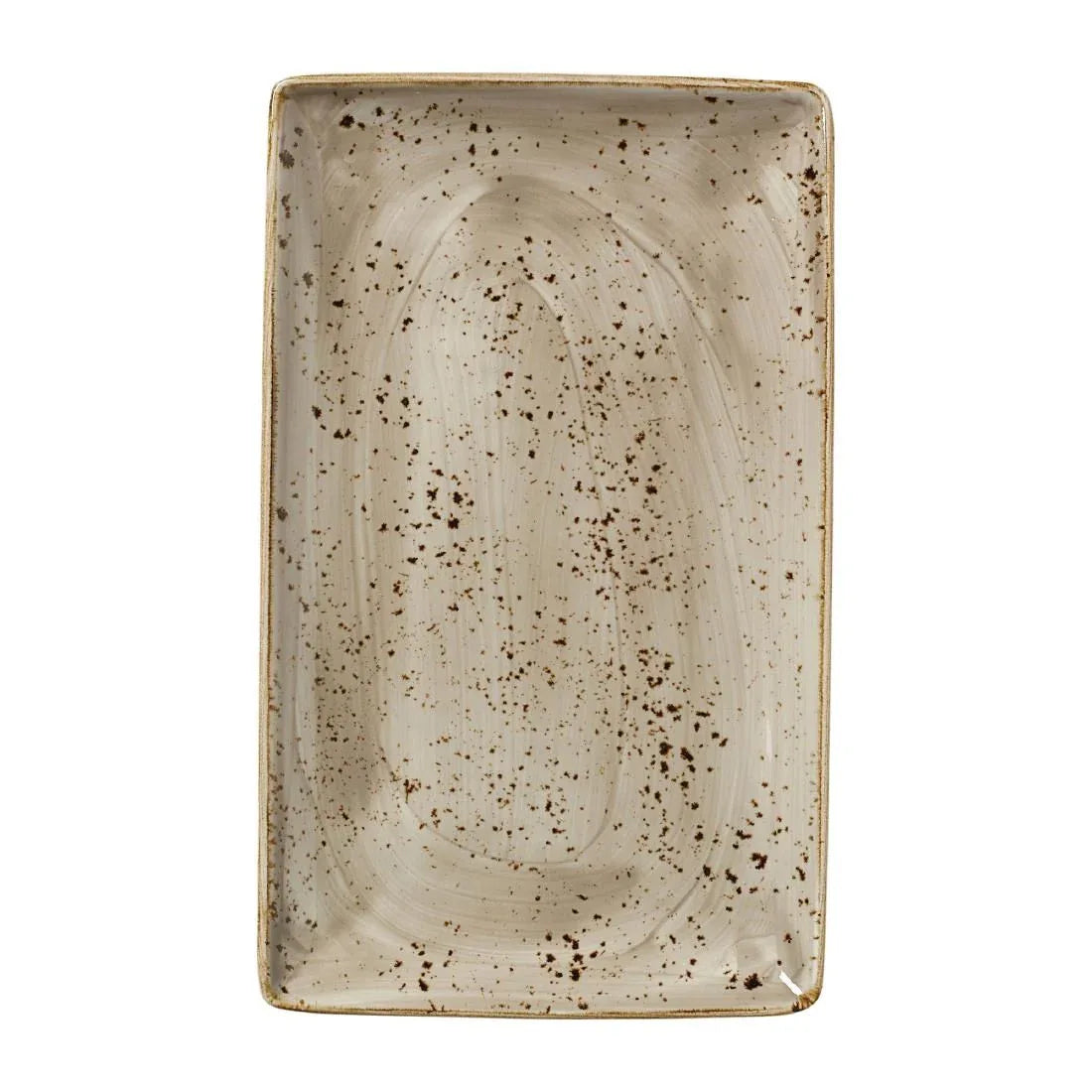 VV1021 Steelite Craft Porcini Rectangular Plates 168 x 270mm (Pack of 6) - JD Catering Equipment Solutions Ltd