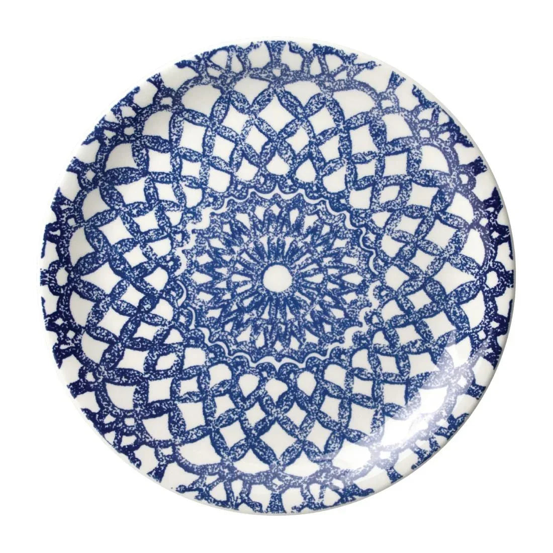 VV1884 Steelite Ink Coupe Plates Nomad Blue 203mm (Pack of 12) - JD Catering Equipment Solutions Ltd