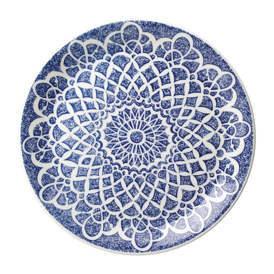 VV1883 Steelite Ink Coupe Plates Nomad Blue 255mm (Pack of 12) - JD Catering Equipment Solutions Ltd