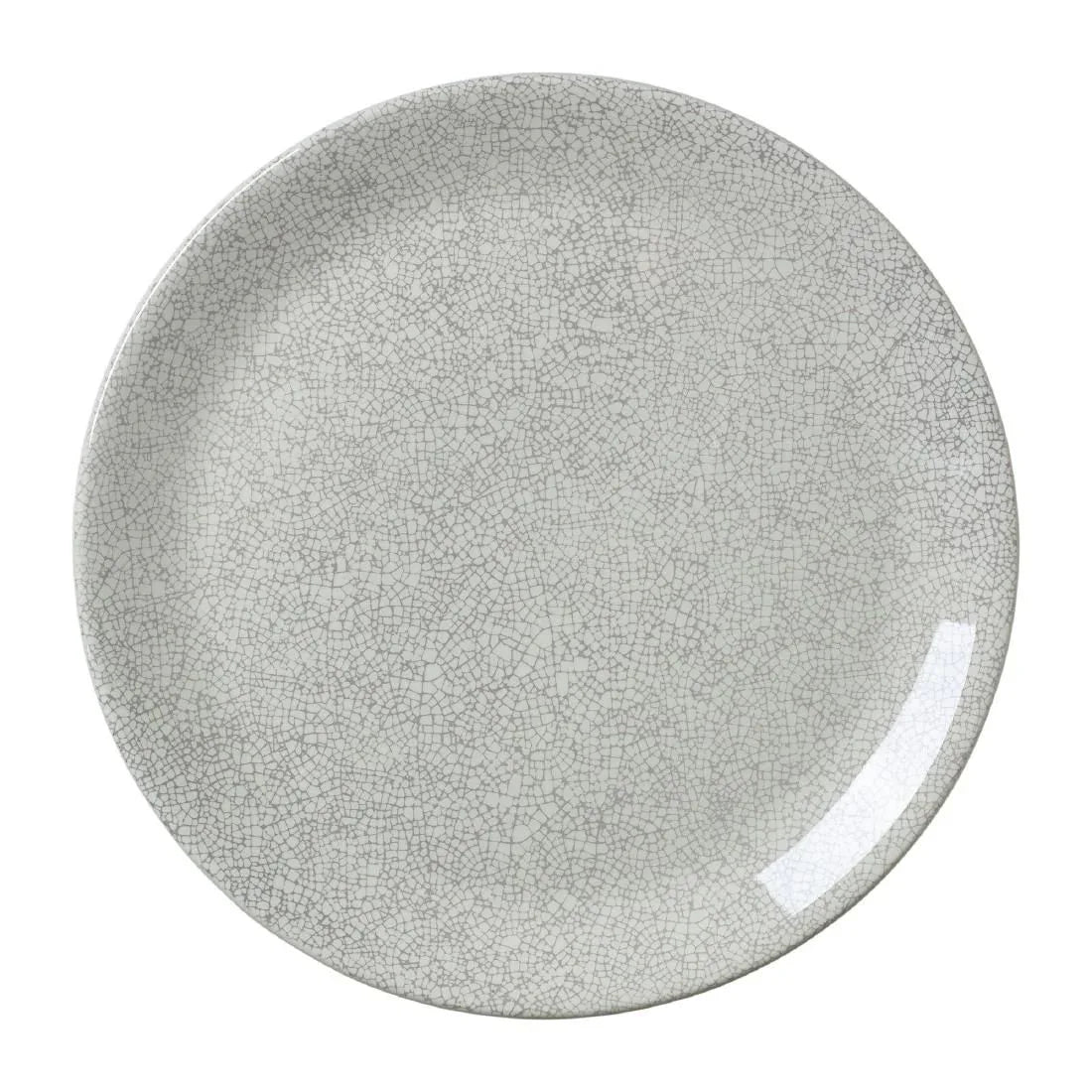 VV1048 Steelite Ink Crackle Grey Coupe Plates 300mm (Pack of 12) - JD Catering Equipment Solutions Ltd