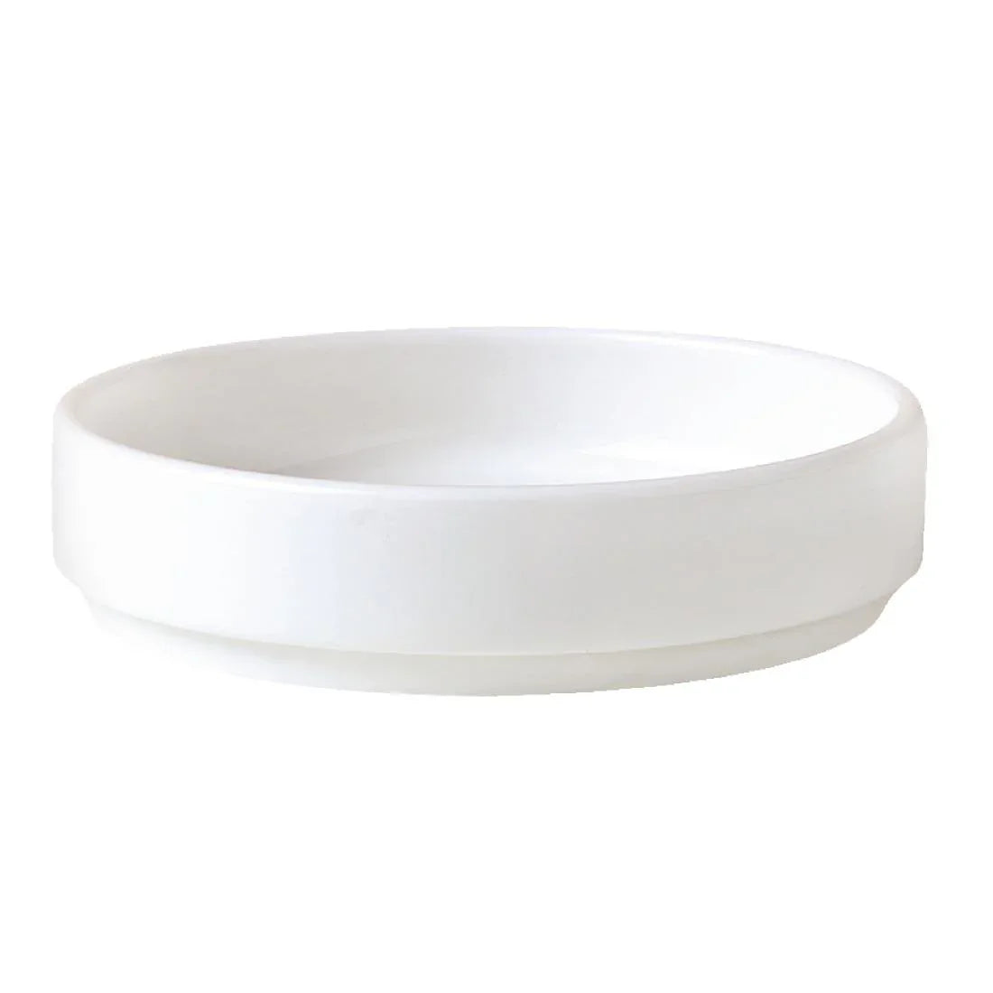 V6824 Steelite Monaco White Stacking Ashtrays 75mm (Pack of 12) - JD Catering Equipment Solutions Ltd