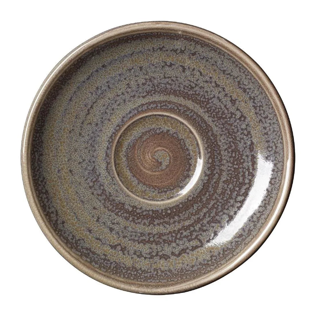 VV1938 Steelite Revolution Granite Saucer 125mm (Pack of 12) - JD Catering Equipment Solutions Ltd