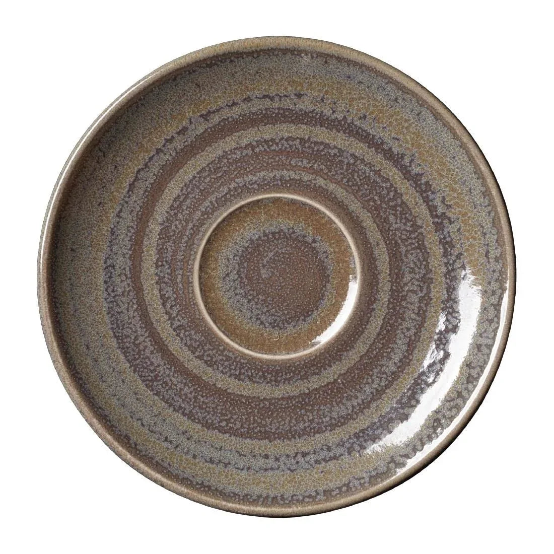 VV1937 Steelite Revolution Granite Saucer 152mm (Pack of 12) - JD Catering Equipment Solutions Ltd