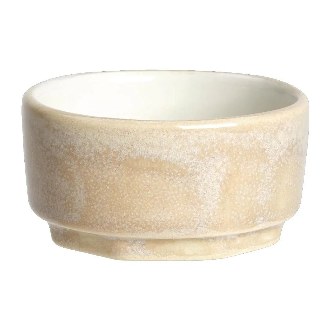 VV1948 Steelite Revolution Sandstone Dipper Tasters 65mm (Pack of 12) - JD Catering Equipment Solutions Ltd