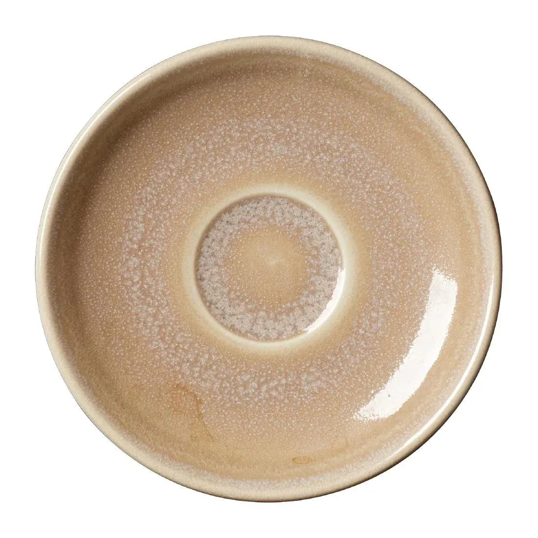 VV1958 Steelite Revolution Sandstone Saucer 125mm (Pack of 12) - JD Catering Equipment Solutions Ltd