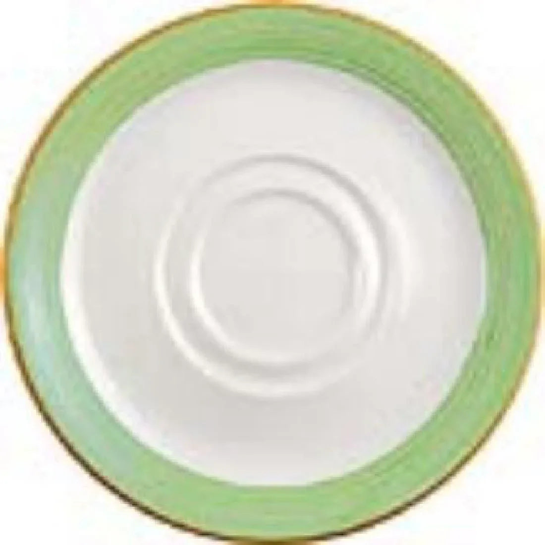 V2863 Steelite Rio Green Low Cup Saucers 145mm (Pack of 36) - JD Catering Equipment Solutions Ltd