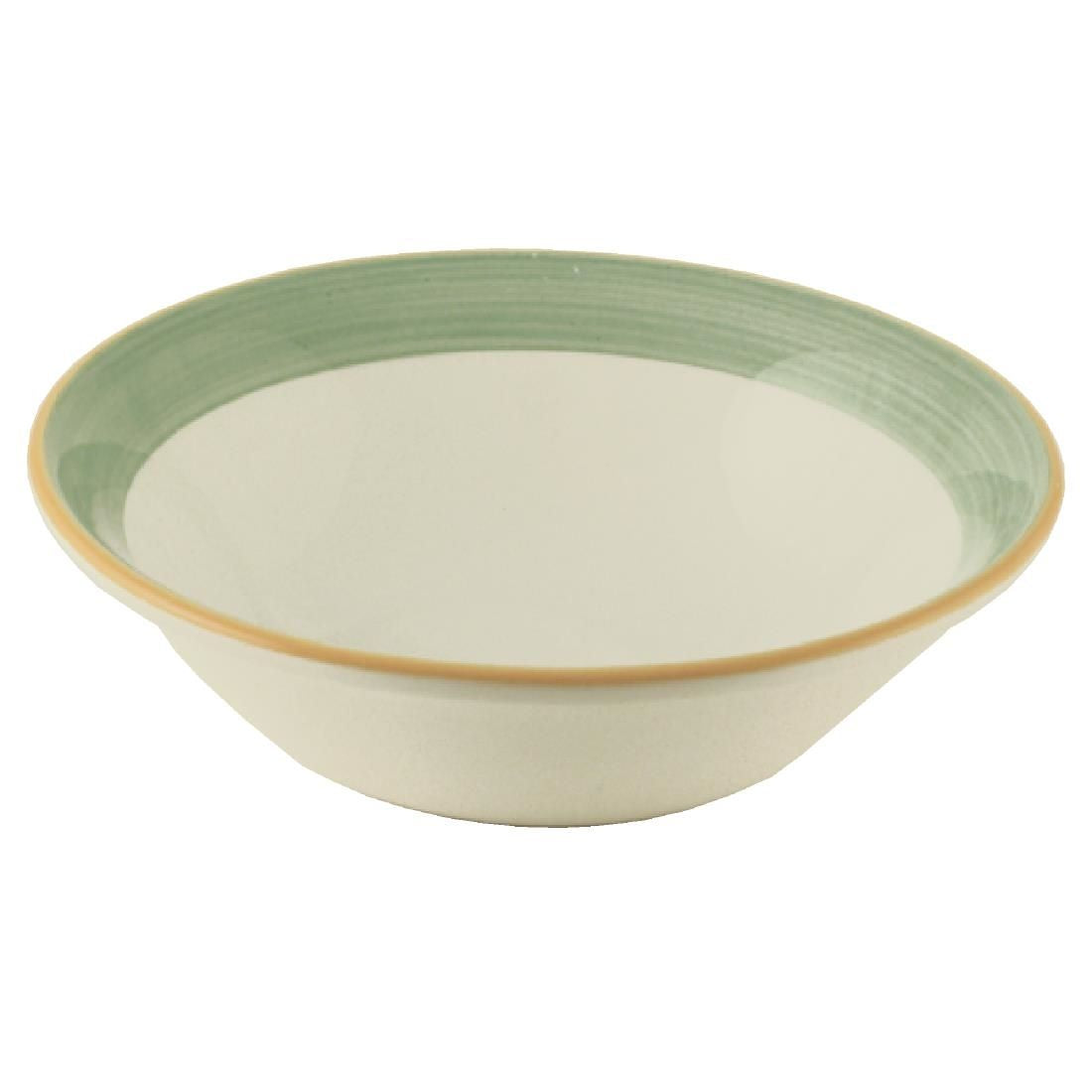 V2848 Steelite Rio Green Oatmeal Bowls 165mm (Pack of 36)