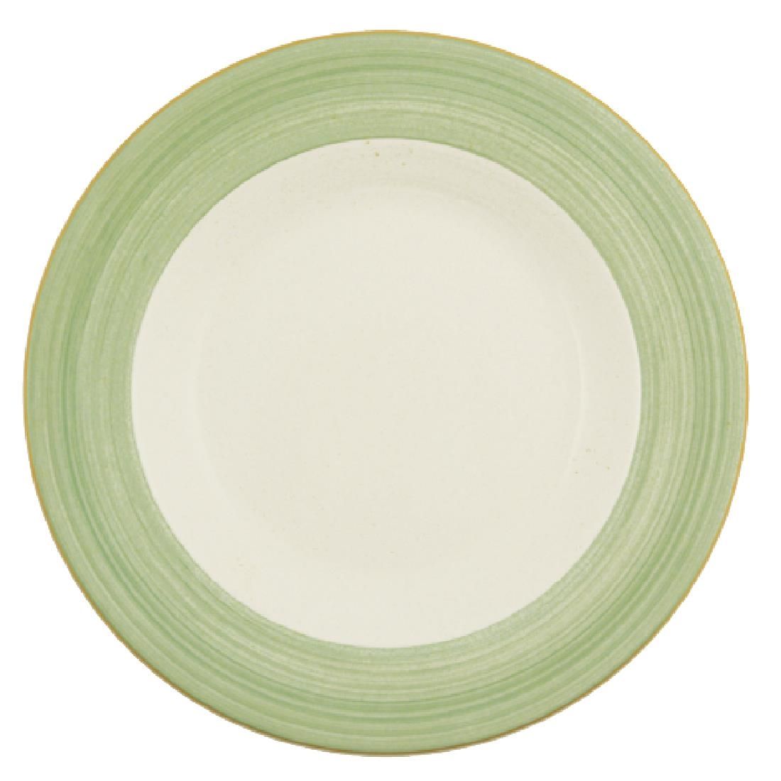 V2874 Steelite Rio Green Slimline Plates 270mm (Pack of 24)