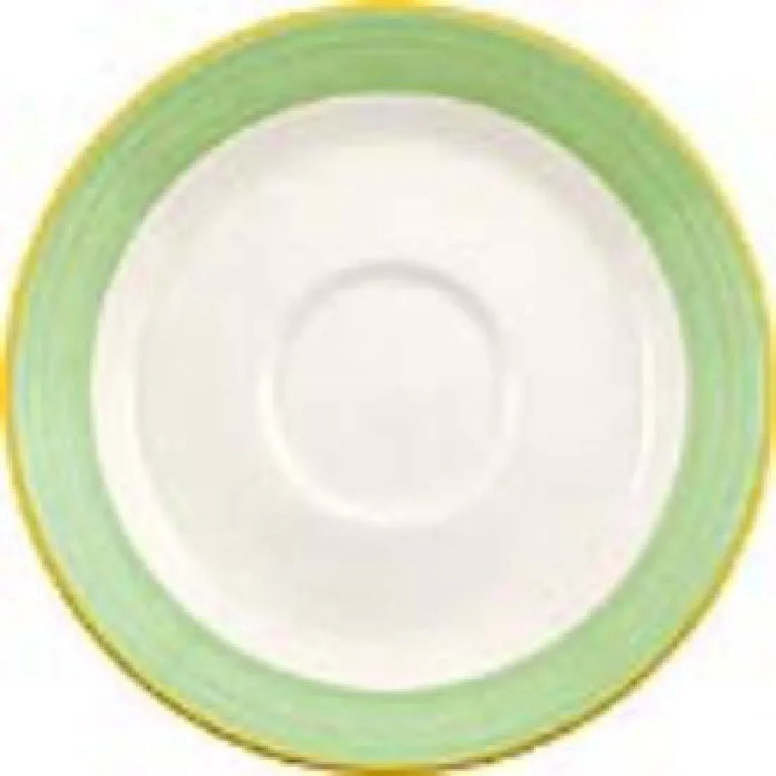 V2883 Steelite Rio Green Slimline Saucers 150mm (Pack of 36) - JD Catering Equipment Solutions Ltd
