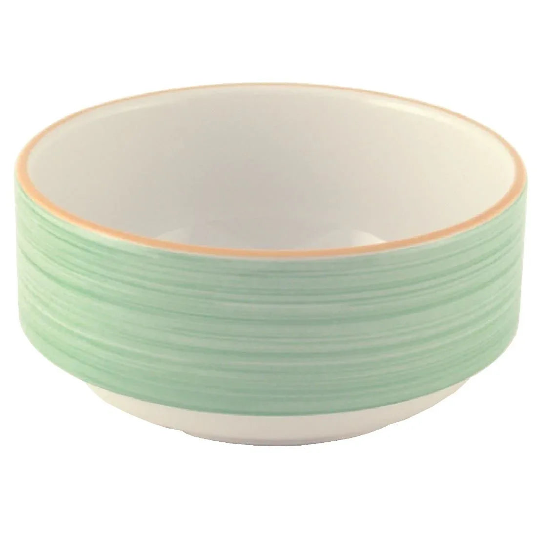 V2917 Steelite Rio Green Sugar or Bouillon Cups 227ml (Pack of 12) - JD Catering Equipment Solutions Ltd