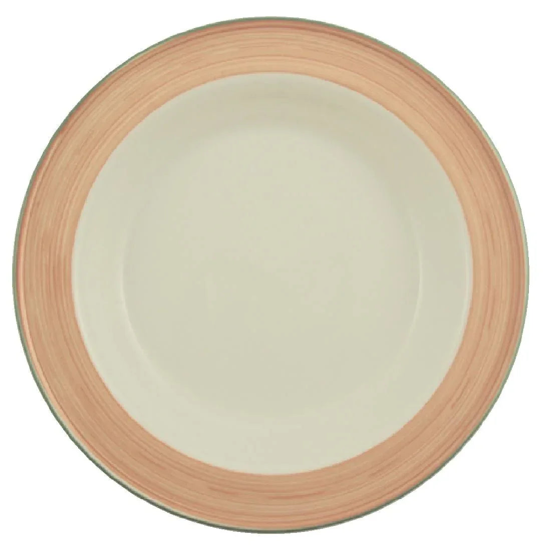 V3156 Steelite Rio Pink Soup Plates 215mm (Pack of 24) - JD Catering Equipment Solutions Ltd