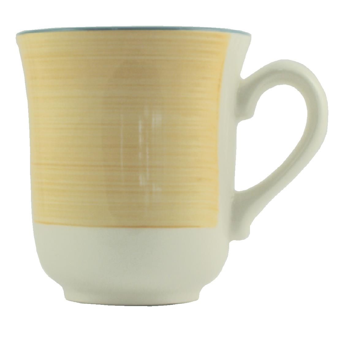 V3009 Steelite Rio Yellow Club Mugs 285ml (Pack of 36)