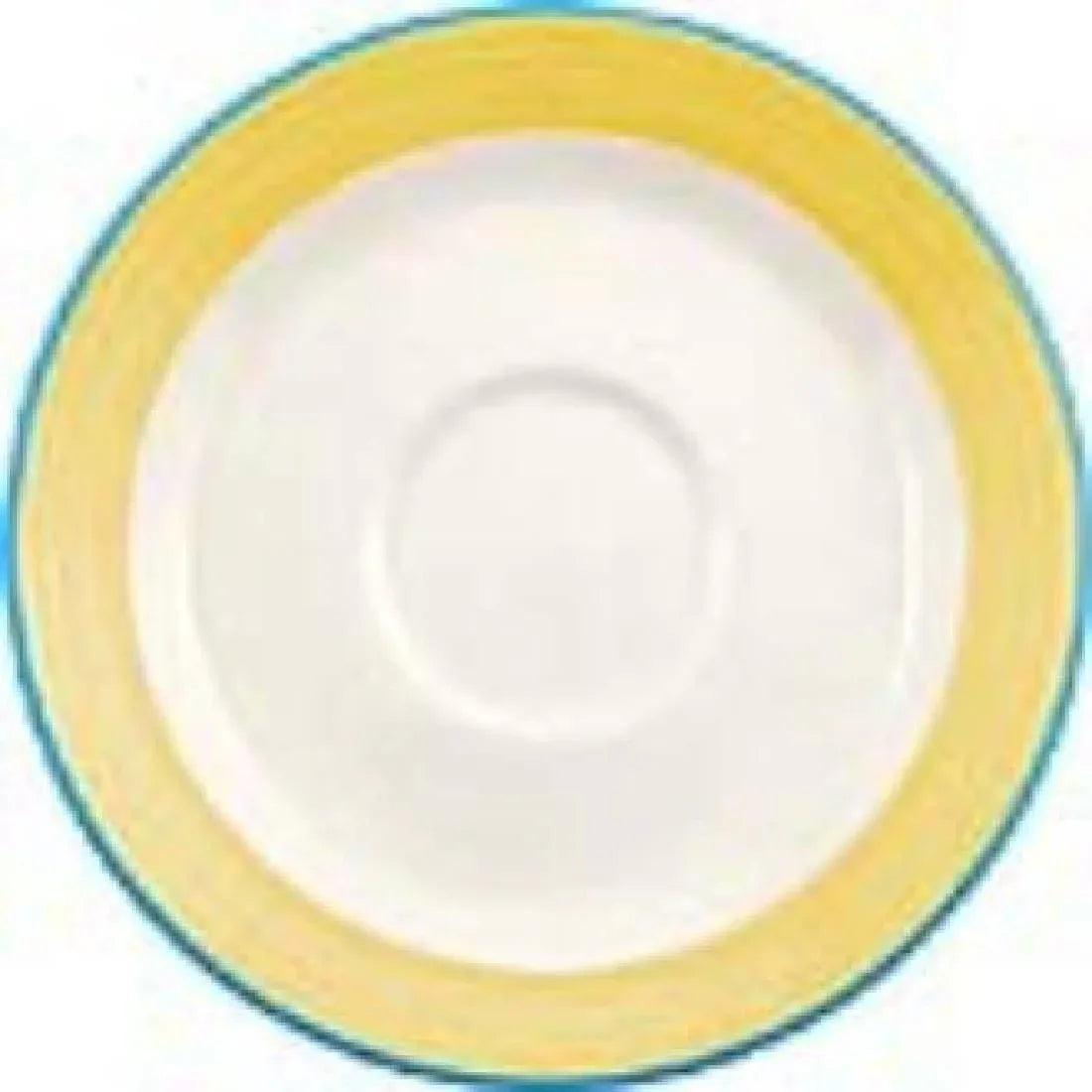 V2974 Steelite Rio Yellow Saucers 150mm (Pack of 36) - JD Catering Equipment Solutions Ltd