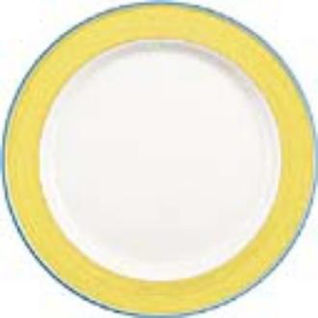 V2977 Steelite Rio Yellow Service Chop Plates 300mm (Pack of 12)