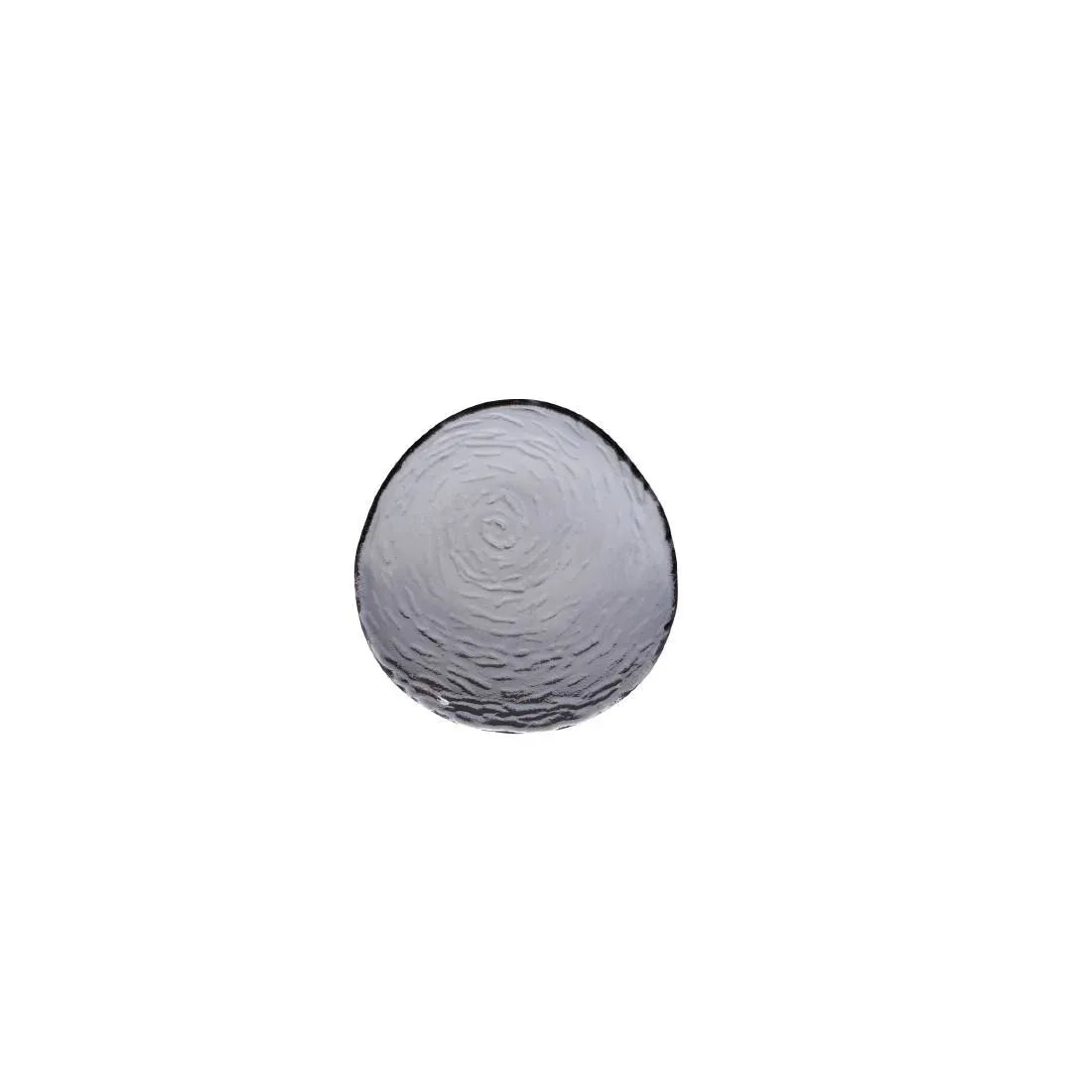 VV719 Steelite Scape Glass Platters 140mm Smoked (Pack of 12) - JD Catering Equipment Solutions Ltd
