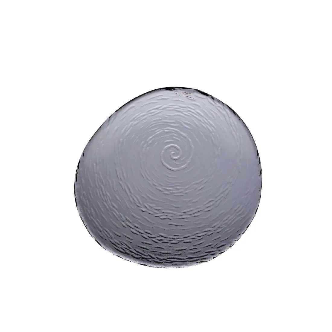 VV720 Steelite Scape Glass Platters 250mm Smoked (Pack of 12)