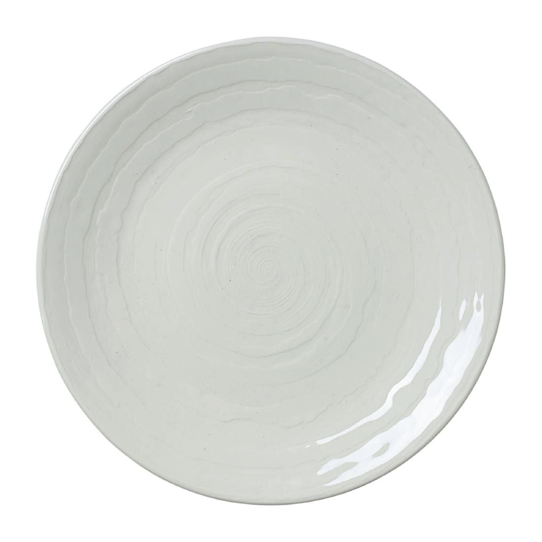 VV1003 Steelite Scape Pure White Coupe Plates 203mm (Pack of 12)
