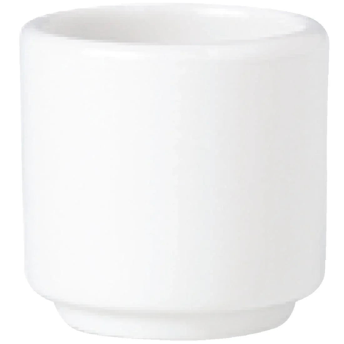 V0081 Steelite Simplicity White Footless Egg Cups 47mm (Pack of 12)