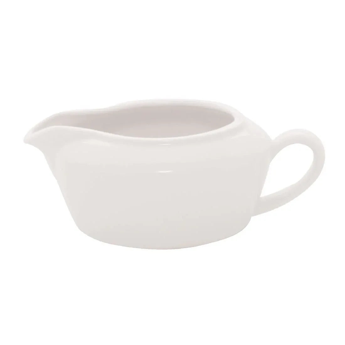V7465 Steelite Simplicity White Harmony Sauce Boats 370ml (Pack of 6) - JD Catering Equipment Solutions Ltd