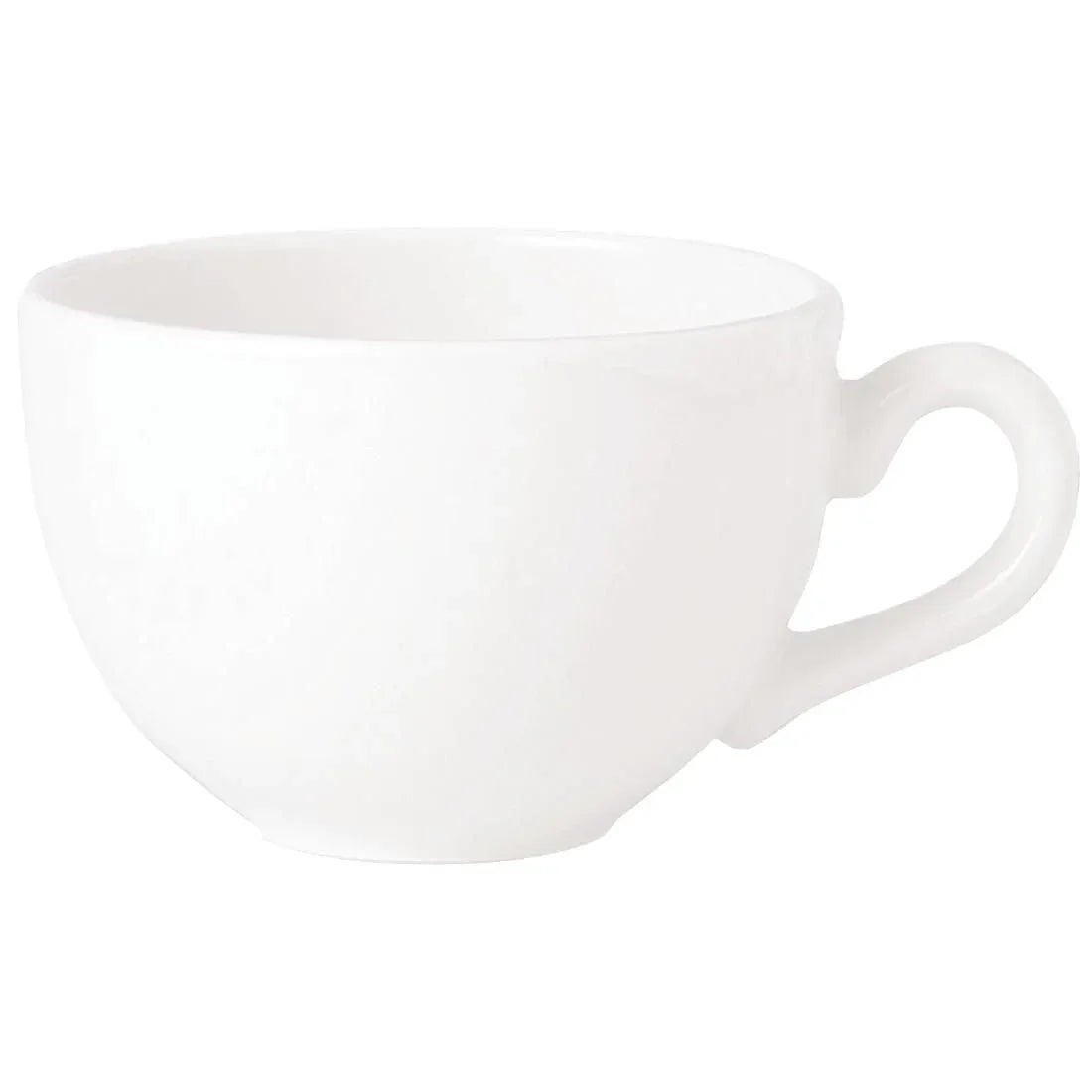 V0037 Steelite Simplicity White Low Empire Cups 340ml (Pack of 36) - JD Catering Equipment Solutions Ltd