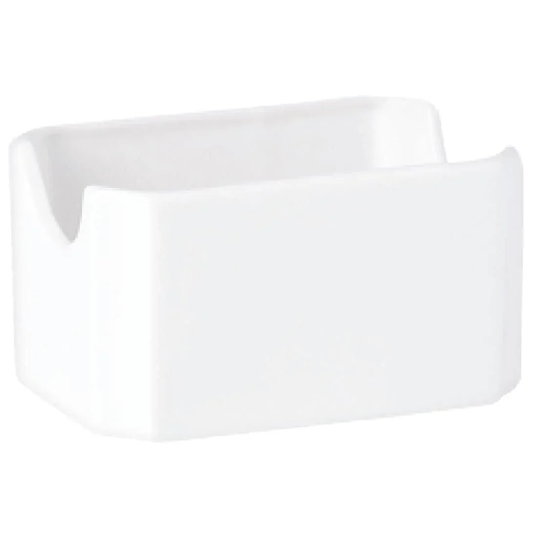 V0198 Steelite Simplicity White Packet Sugar Holders (Pack of 12) - JD Catering Equipment Solutions Ltd