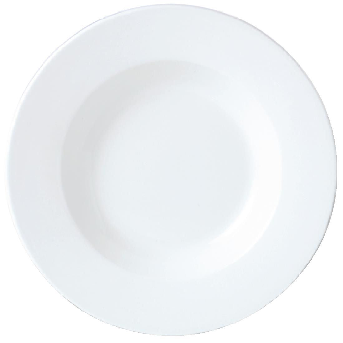 V0179 Steelite Simplicity White Pasta Dishes 300mm (Pack of 6)