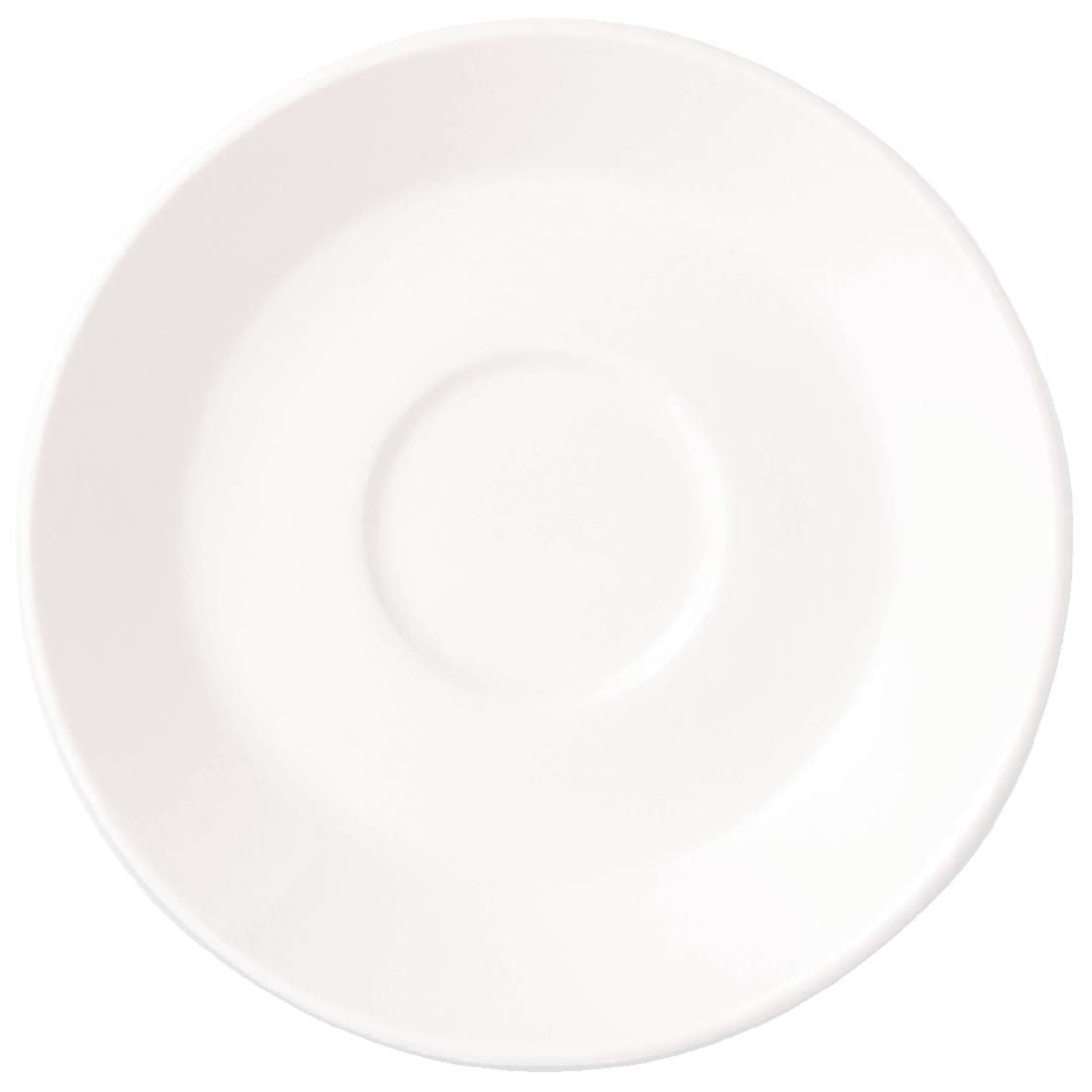 V0092 Steelite Simplicity White Slimline Saucers 150mm (Pack of 36)
