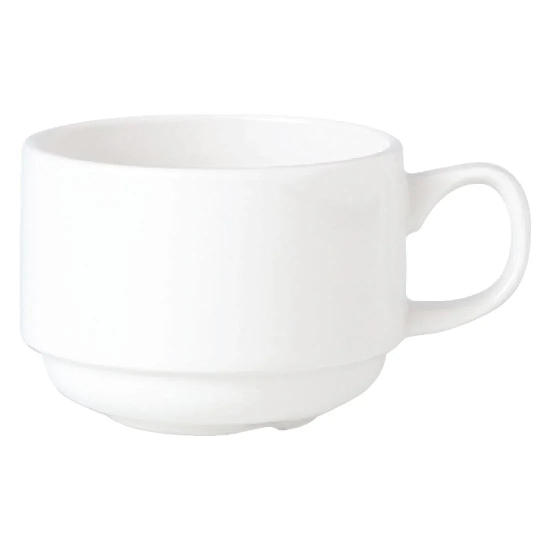 V0101 Steelite Simplicity White Stacking Slimline Cups 170ml (Pack of 36) - JD Catering Equipment Solutions Ltd