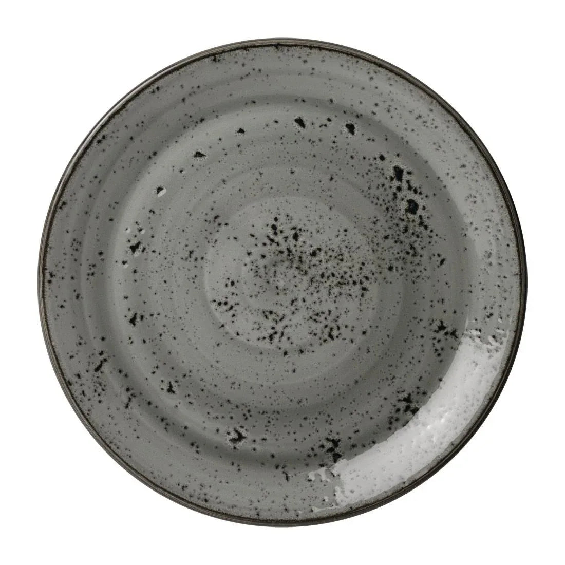 VV1864 Steelite Smoke Coupe Plates 300mm (Pack of 12) - JD Catering Equipment Solutions Ltd