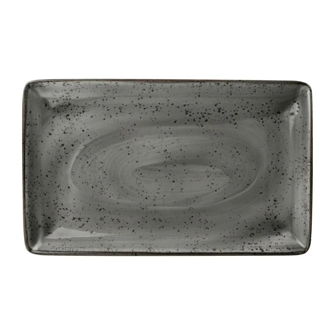 VV1870 Steelite Smoke Rectangle One 270 x 168mm (Pack of 12) - JD Catering Equipment Solutions Ltd
