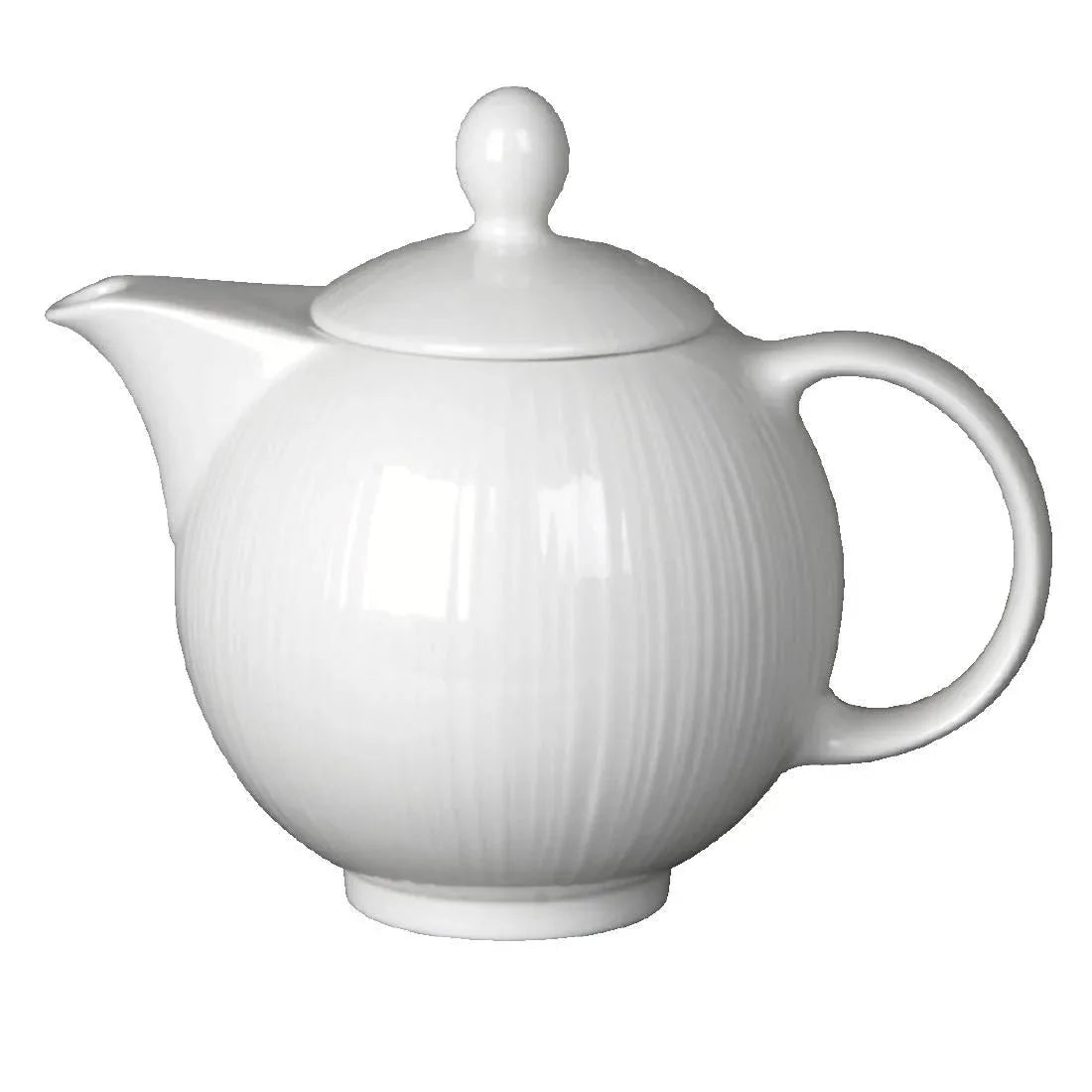 V6423 Steelite Spyro Teapot with Small Lids 340ml (Pack of 6) - JD Catering Equipment Solutions Ltd